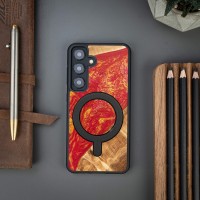 mini: Bewood Resin Case for Samsung Galaxy S25 FE - Neons - Paris with MagSafe (3)
