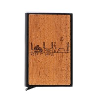 mini: Credit Card Case Bewood Inox Keep it simple Merbau (2)