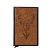 mini: Etui na karty Bewood Jeleń Imbuia (2)