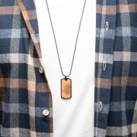 mini: Nieśmiertelnik Bewood - Róza Wiatrów - Merbau (5)