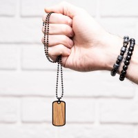 mini: Nieśmiertelnik Bewood - Orzech Amerykański (4)