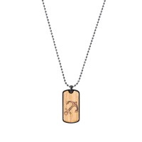 mini: Nieśmiertelnik Bewood - Kotwica - Dąb (3)