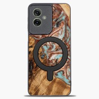 mini: Etui Bewood Unique do Motorola G55 5G - Planets - Jowisz z MagSafe (1)