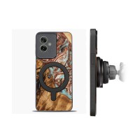 mini: Etui Bewood Unique do Motorola G55 5G - Planets - Jowisz z MagSafe (2)
