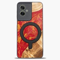 mini: Etui Bewood Unique do Motorola G55 5G - Neons - Paris z MagSafe (1)