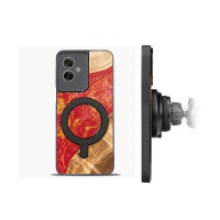 mini: Etui Bewood Unique do Motorola G55 5G - Neons - Paris z MagSafe (2)