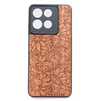 mini: Drewniane Etui Bewood do Motorola G86 5G LIŚCIE JABŁOŃ (1)