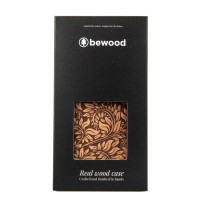 mini: Drewniane Etui Bewood do Motorola G86 5G LIŚCIE JABŁOŃ (2)