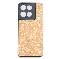 mini: Drewniane Etui Bewood do Motorola G86 5G KWIATY POLNE ANIEGRE (1)