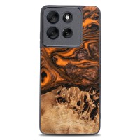 mini: Bewood Resin Case for Motorola G56 5G - Orange (1)