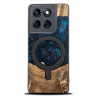 mini: Bewood Resin Case for Motorole Edge 70 - Planets - Neptune with MagSafe (1)