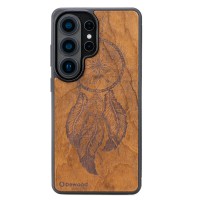 mini: Drewniane Etui Bewood do Samsung Galaxy S26 Ultra ŁAPACZ SNÓW IMBUIA (1)