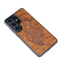 mini: Drewniane Etui Bewood do Samsung Galaxy S26 Ultra ŁAPACZ SNÓW IMBUIA (3)