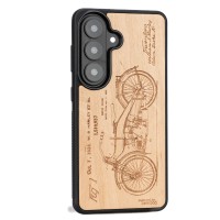 mini: Drewniane Etui Bewood do Samsung Galaxy S26 Plus HARLEY PATENT ANIEGRE (2)