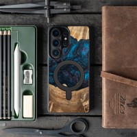 mini: Etui Bewood Unique do Samsung Galaxy S26 Ultra - Planets - Neptun z MagSafe (3)