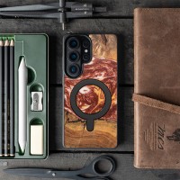 mini: Bewood Resin Case for Samsung Galaxy S26 Ultra - Planets - Mars with MagSafe (3)