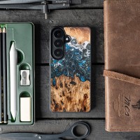 mini: Bewood Resin Case for Samsung Galaxy S26 - Planets - Earth (2)