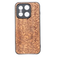 mini: Drewniane Etui Bewood do OnePlus 15 LIŚCIE JABŁOŃ (1)