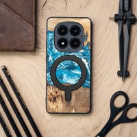 mini: Etui Bewood Unique do Xiaomi Redmi Note 15 Pro 5G - Planets - Uran z MagSafe (3)