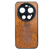 mini: Drewniane Etui Bewood do Xiaomi 17 Ultra HAMSA IMBUIA (1)