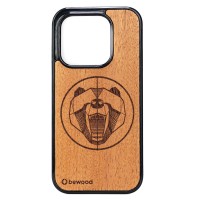 mini: Drewniane Etui Bewood do Xiaomi 17 NIEDŹWIEDŹ MERBAU (1)