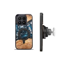 mini: Bewood Resin Case for Xiaomi 17 - Planets - Earth with MagSafe (2)