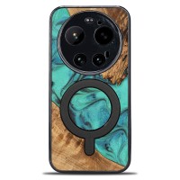 mini: Bewood Resin Case for Xiaomi 17 Ultra - Turquoise with MagSafe (1)