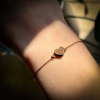 mini: Bewood Happiness Bracelet – Heart - Red (6)