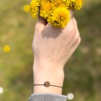 mini: Bewood Happiness Bracelet – Paw – Beige (3)