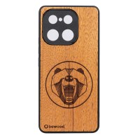 mini: Drewniane Etui Bewood do Realme 16 Pro Plus 5G NIEDŹWIEDŹ MERBAU (1)