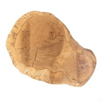 mini: Stolik nocny/kawowy Bewood Live Edge - Dąb - #3 (6)