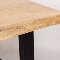 mini: Stolik kawowy Bewood Live Edge - Dąb - #7 (6)