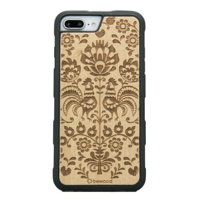 Drewniane Etui iPhone 6/6s/7/8 Plus POLSKI FOLK ANIEGRE HEAVY