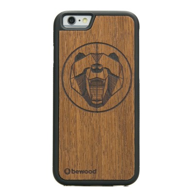 Apple iPhone 6 Plus / 6s Plus  Bear Merbau Wood Case