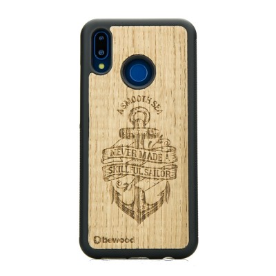 Huawei P20 Lite Sailor Oak Wood Case