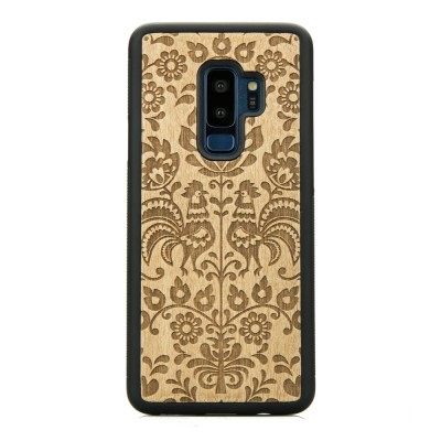 Samsung Galaxy S9+ Polski Folk Anigre Wood Case