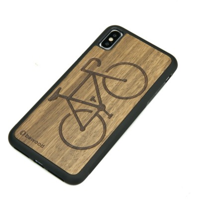 Apple iPhone XS MAX Bike Frake Wood Case