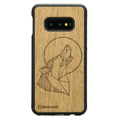 Samsung Galaxy S10e Wolf Oak Wood Case