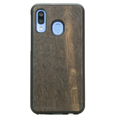 Samsung Galaxy A40 Smoked Oak Wood Case