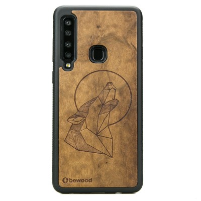 Samsung Galaxy A9 2018 Wolf Imbuia Wood Case