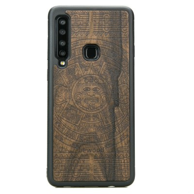 Samsung Galaxy A9 2018 Aztec Calendar Ziricote Wood Case