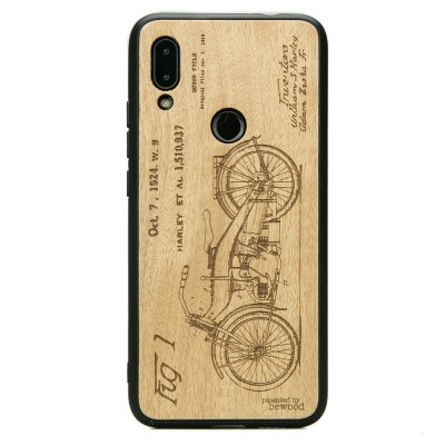 Xiaomi Redmi 7 Harley Patent Anigre Wood Case