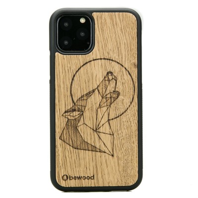 iPhone 11 PRO Wolf Oak Wood Case