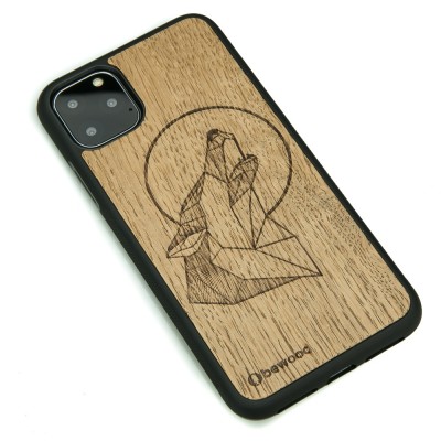 iPhone 11 PRO MAX Wolf Oak Wood Case