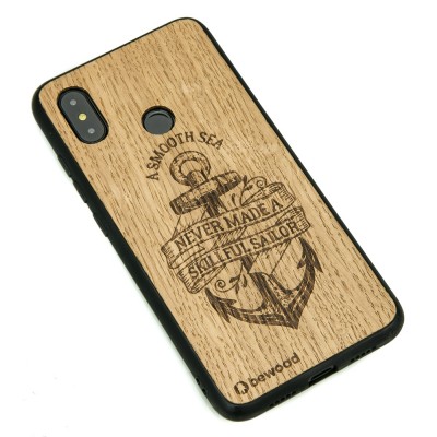 Xiaomi Mi 8 Sailor Oak Wood Case