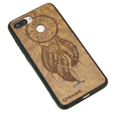 Xiaomi Redmi 6 / 6A Dreamcatcher Imbuia Wood Case