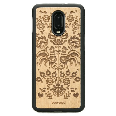 One Plus 6T Polski Folk Anigre Wood Case