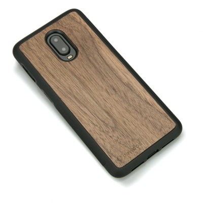 One Plus 6T American Walnut Wood Case