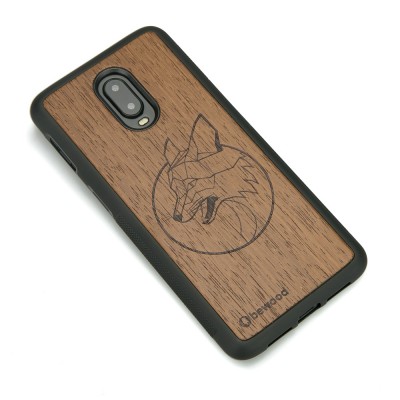 One Plus 6T Fox Marbau Wood Case