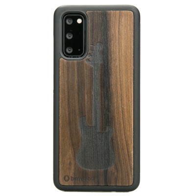Samsung Galaxy S20 Guitar Ziricote Wood Case